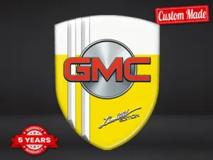 GMC Tutti Distintivi Auto Universali Pregiati Professionali